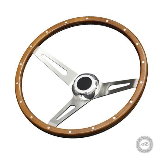 Deporacingステアリング プレミアムヴィンテージウッド 36.5φ ディープ
