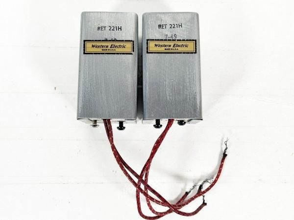 Western Electric RET 221H レプリカ品 2個 [29013] - ウエスタンラボ