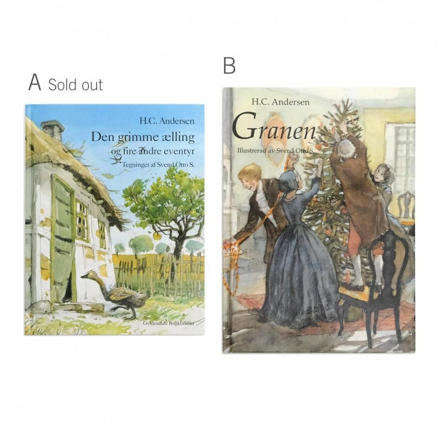 北欧洋書 古本市】北欧アンデルセンの童話絵本