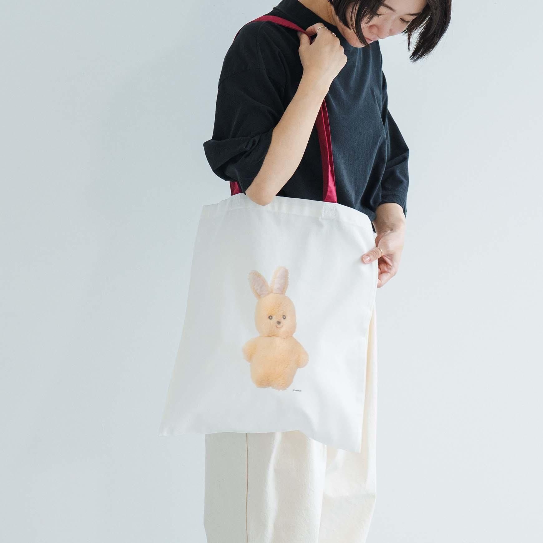 トートバッグ ぴょん吉（うさぎ） SOBORO展 - ファッション - その他