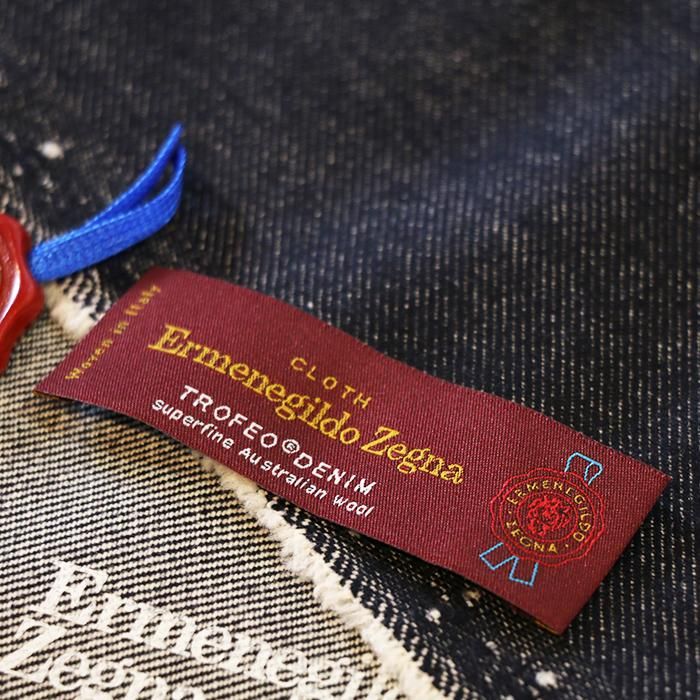 国産デニム・日本製デニム デニムスーツErmenegildo Zegna