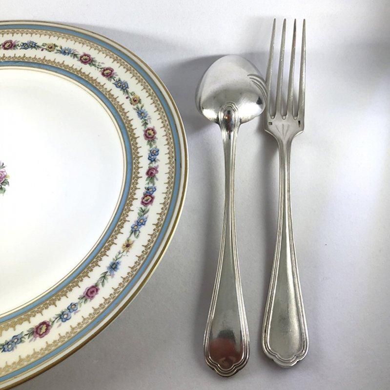 フランス製クリストフル高級スプーンフォークセット