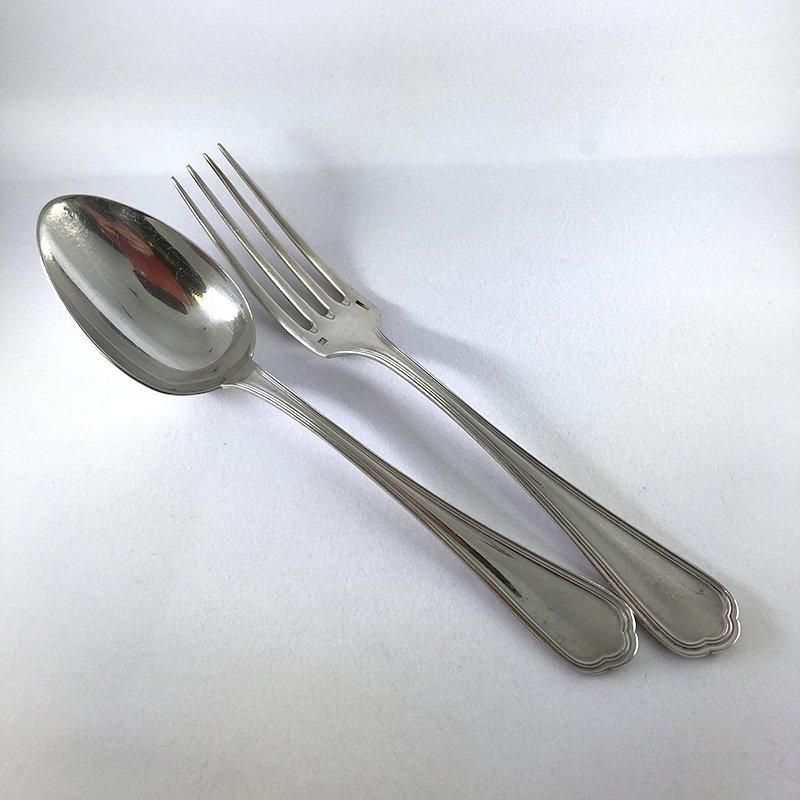 フランス製クリストフル高級スプーンフォークセット