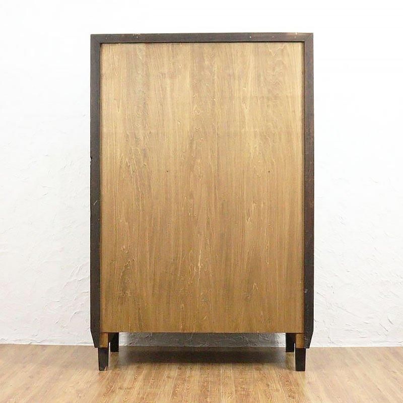 大正時代のアンティークケヤキ製デンタルキャビネット