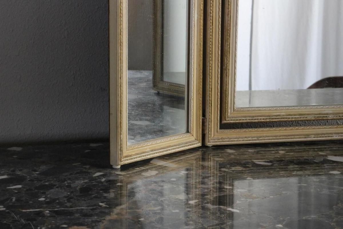 フランス ヴィンテージ 三面鏡 ヴァニティースタンド