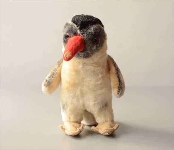 ドイツ製ヴィンテージペンギンぬいぐるみ 希少な一点物