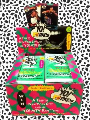 YO! MTV RAPS TRADING CARD Series 1 BOX SET SEALED - [GROPE IN THE