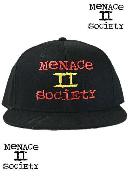 Menace II Society” Snapback Cap - [GROPE IN THE DARK] ヒップホップ