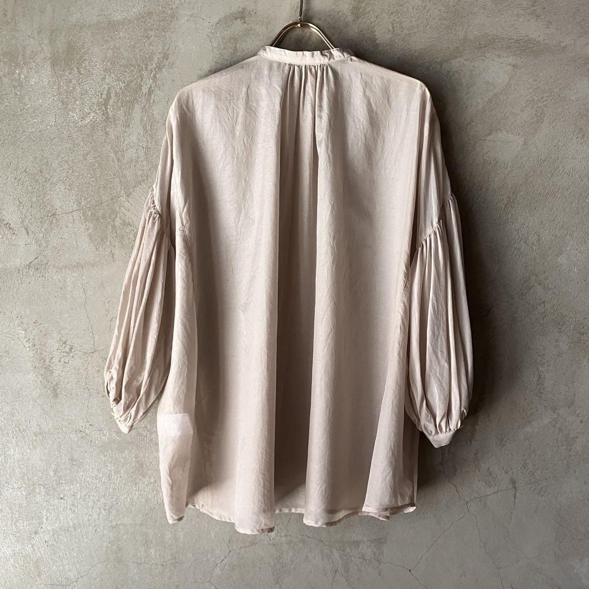 suzuki takayuki puff-sleeve blouse（スズキタカユキ パフスリーブ