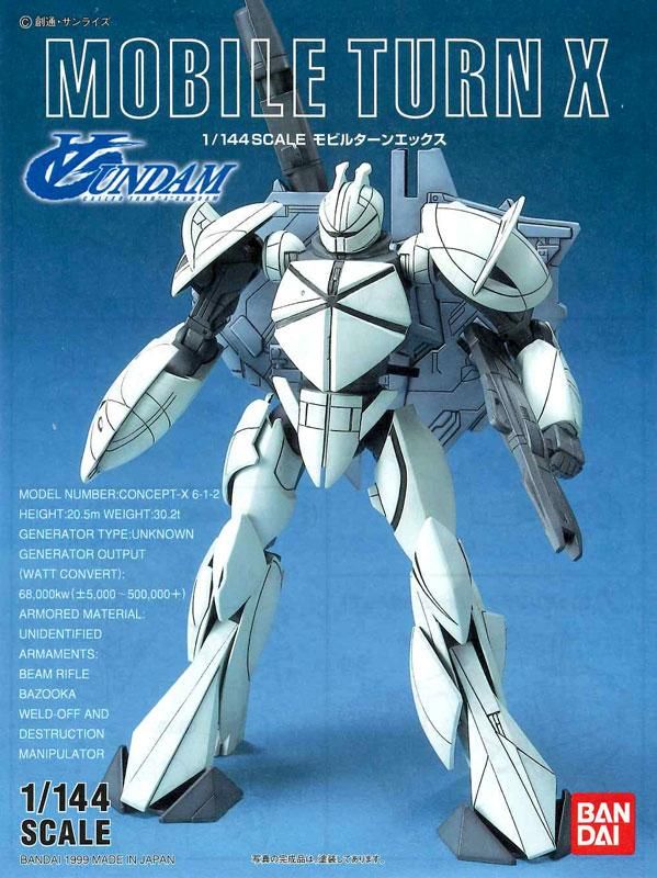 1/144 モビルターンX プラモデル ∀ガンダム（ターンエーガンダム