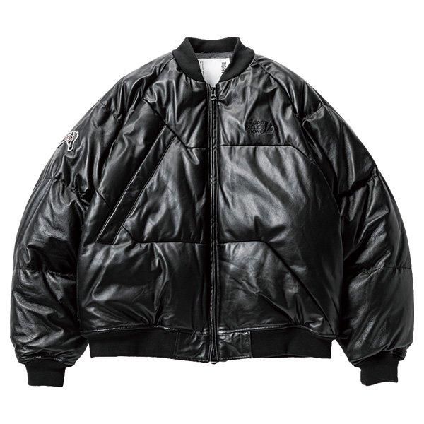 20%OFF! _ Lsize FW24-TBKB01 LEATHER MA-1 DOWN JKT ◇ TIGHTBOOTH