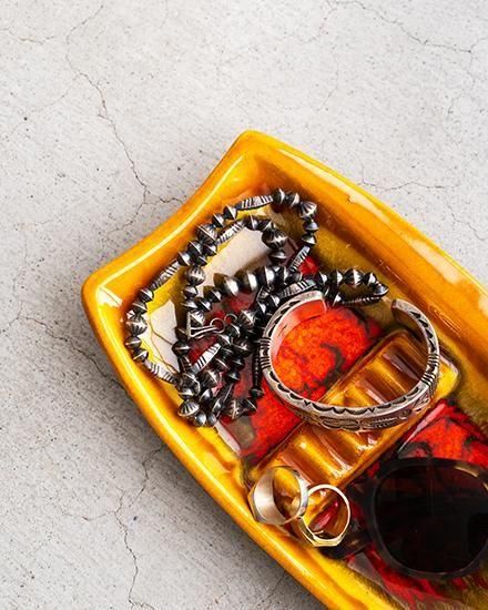 VINTAGE】60s Mid Century Marble Ashtray 