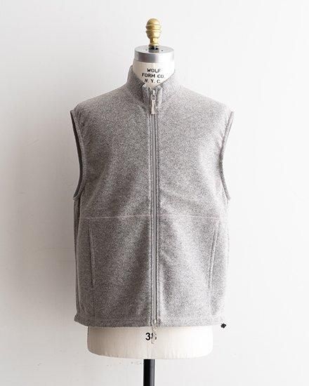 STILL BY HAND / スティル バイ ハンド】Urban fleece jacket Vest