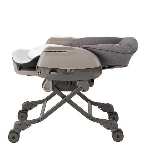 ｺﾝﾋﾞ ﾎﾜｲﾄﾚｰﾍﾞﾙ ネムリラ AUTO SWING BEDi Long EG カフェブラウン