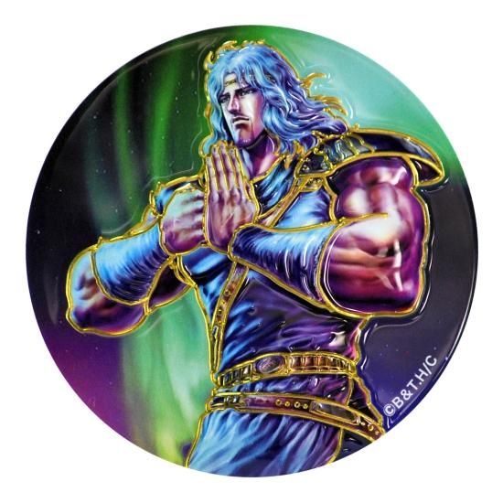 北斗の拳 彫金ステッカー 、彫金マグネット、彫金Wコンパクトミラー トキ