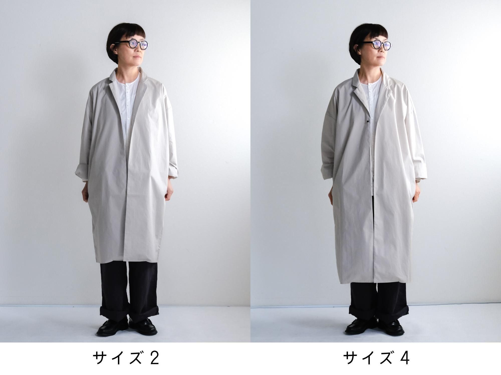 MUYA リバリーコート テーラードカラー(コットン) カタカナ別注/No