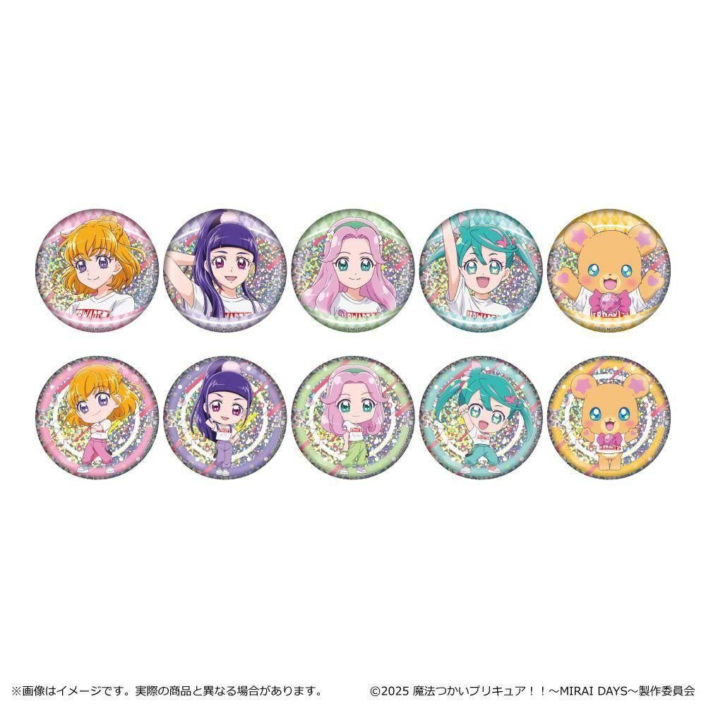 魔法つかいプリキュア！！～MIRAI DAYS～ ホログラム缶バッジ 単品