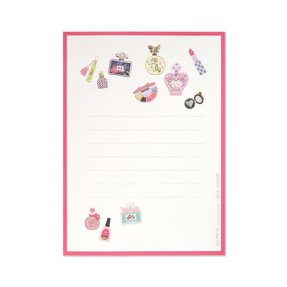 ミニレターセット コスメ LIKE IT! - レター・カード専門店 - G.C.