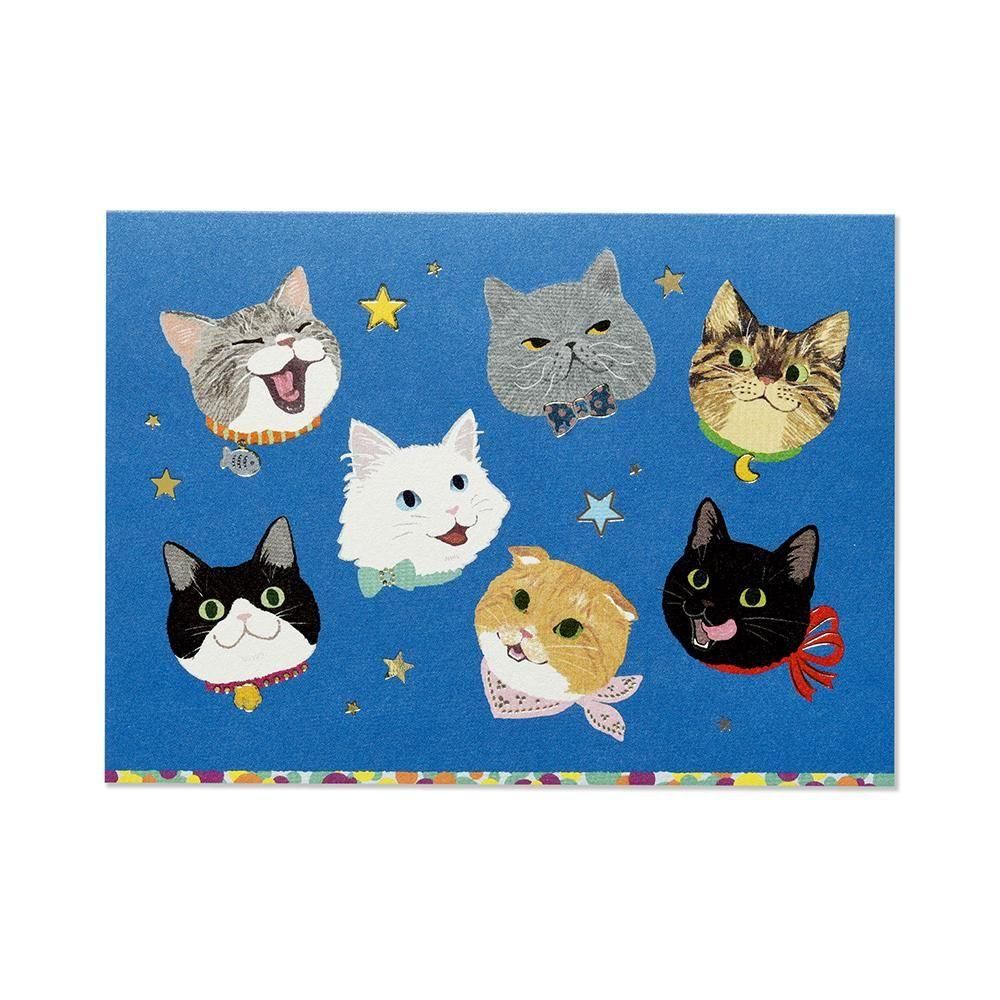 ミニカード 多目的 NEKO - レター・カード専門店 - G.C.PRESS