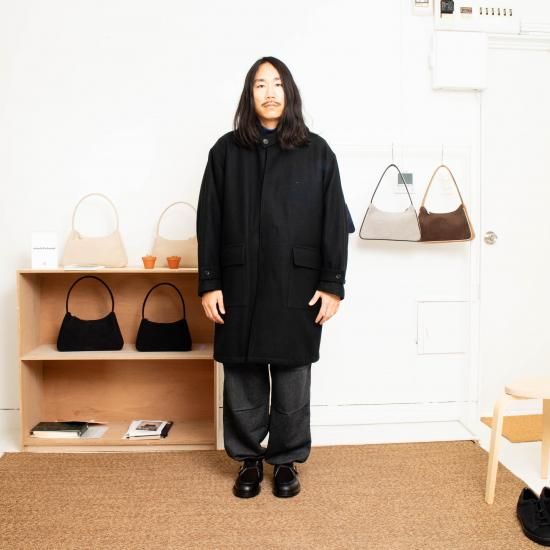 STILL BY HAND スティルバイハンド 「ラムウール素材 フードコート