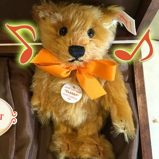 日本限定シュタイフ・ベアの初代～5代目までが小さくなって