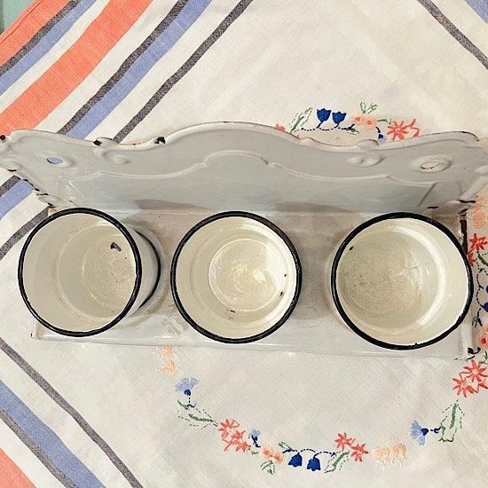 フランス アンティーク BB社 ホーロー サボンラック ブロカント 壁掛け