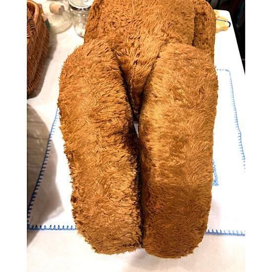 フランスJPM社1940〜50年代 ＊ ビンテージベア ＊ 存在感たっぷり60cm