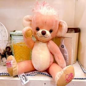 ビックサイズ❣️ピンクのアンティークベア ♡レアで可愛らしい