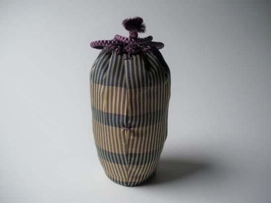 膳所焼 槍鞘写 茶入 (共箱)陽炎園 岩崎新定 - 茶道具販売 栗林園