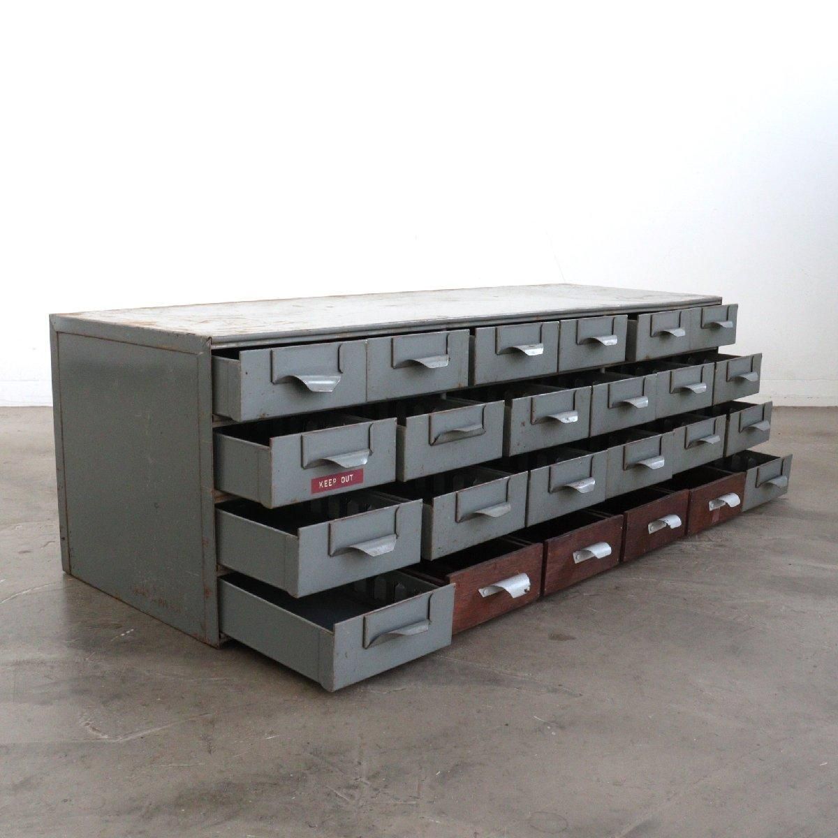 LYON アメリカ ヴィンテージ パーツキャビネット 工具入れ リヨン