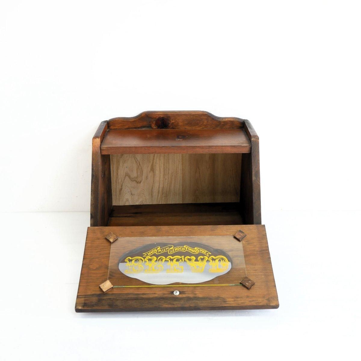 ヴィンテージ ブレッドケース アメリカ カントリースタイル ウッド