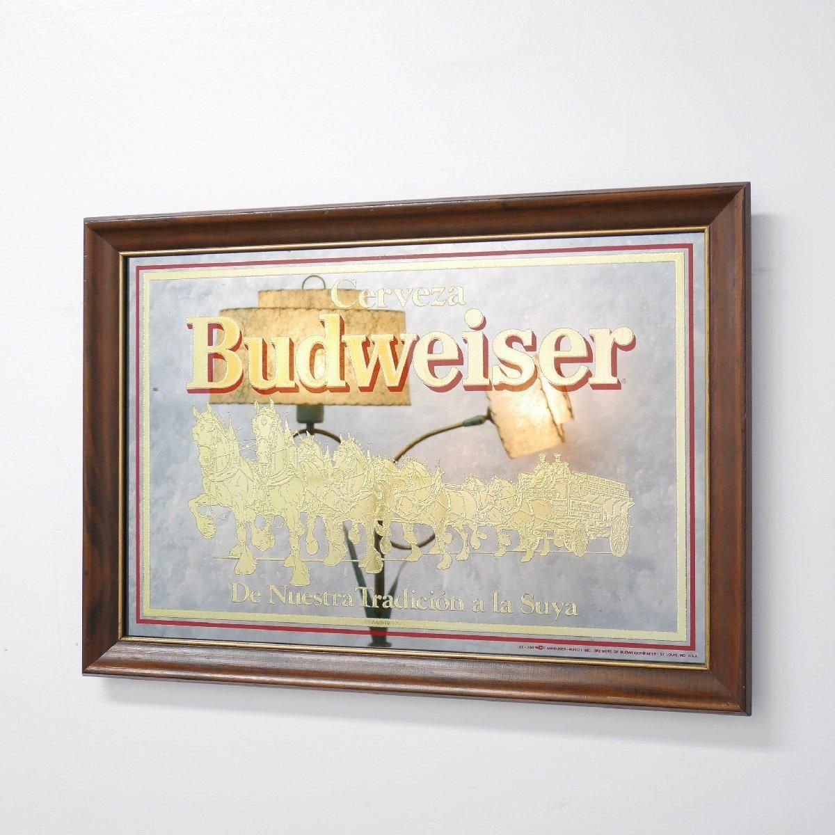 4600 アメリカ ヴィンテージ パブミラー Budweiser バドワイザー