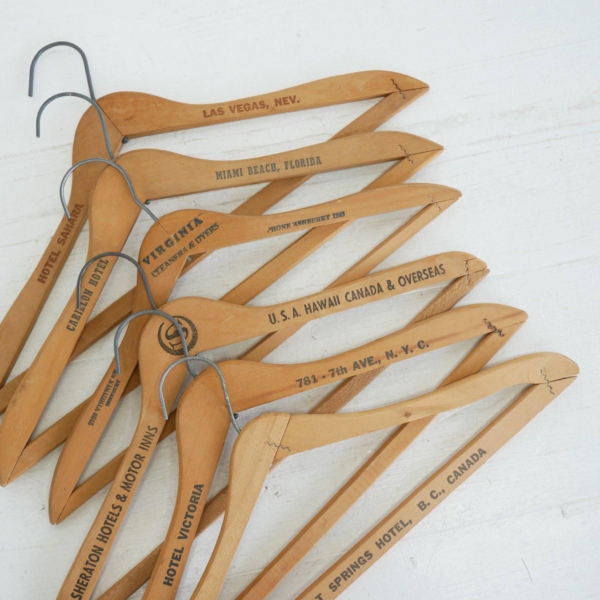 アメリカ ヴィンテージ 木製ハンガー -通販-ローズボールアンティークス