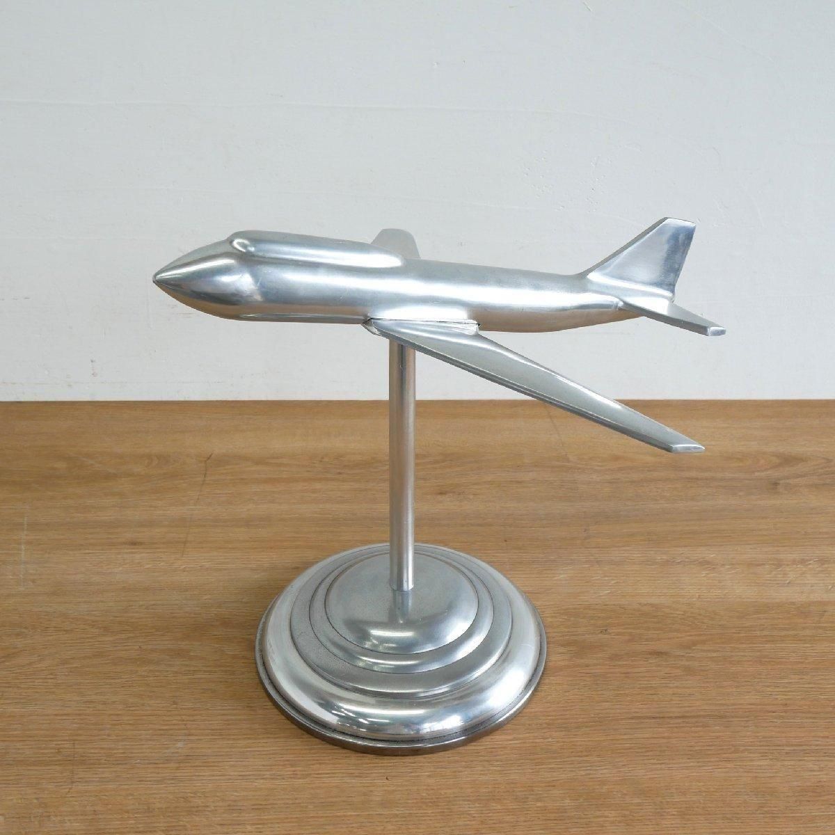 60s 飛行機模型 メタルオブジェ 置物 -通販-ローズボールアンティークス