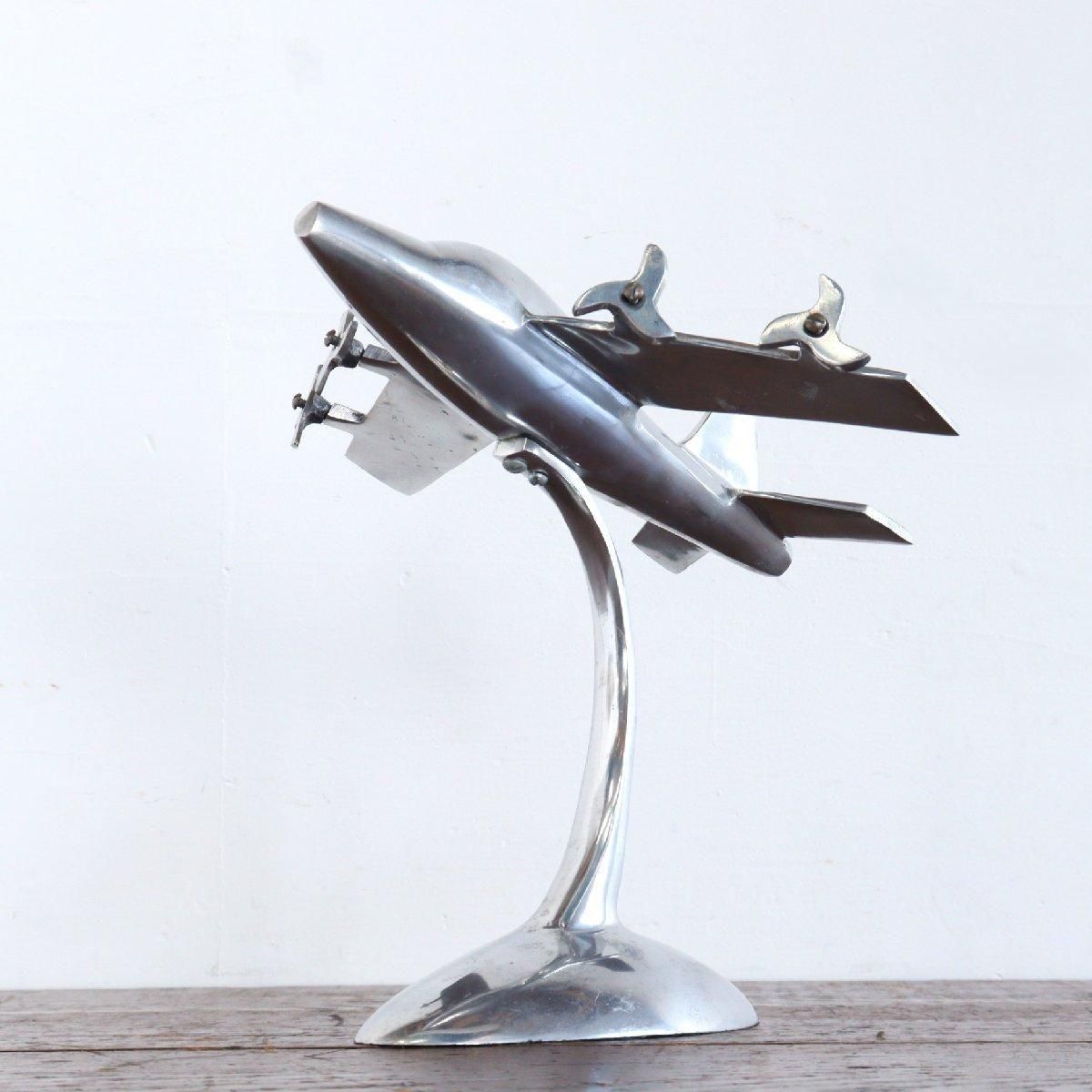 飛行機模型 メタルオブジェ 置物 60s -通販-ローズボールアンティークス