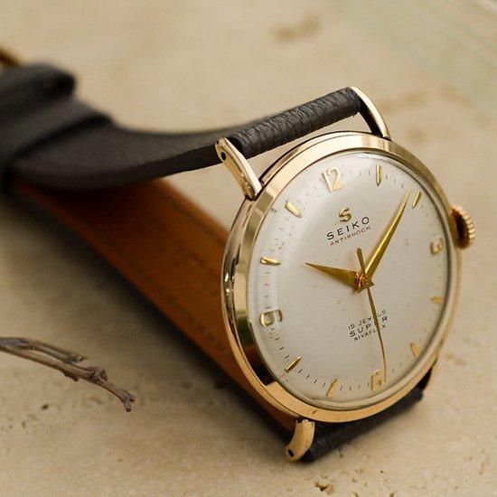 セイコー SEIKO｜ラウンド｜手巻き・1956年代製｜アンティーク時計