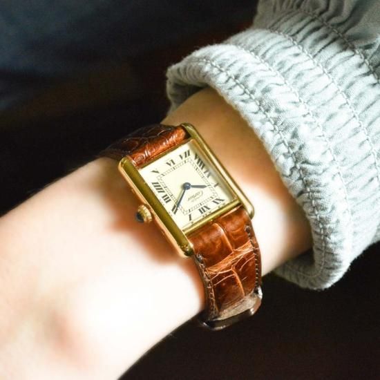 Cartier カルティエ・マストタンク・アンティーク時計・レディース