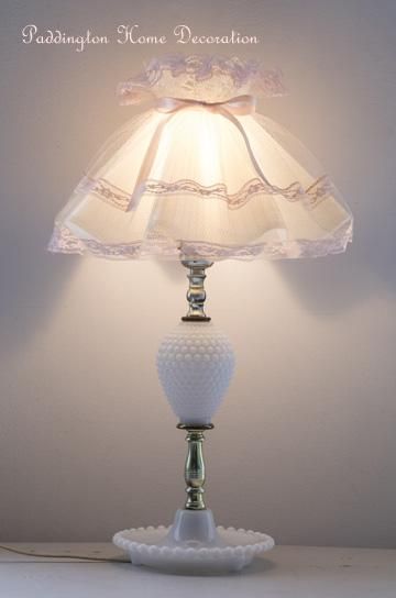 フェントン製ミルクガラスシェードライト【パディントン】｜ブロカント