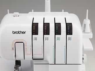 2本針4本糸,ロックミシン,はしかがり