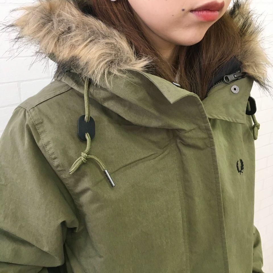 FRED PERRY - WOMEN ZIP IN LINER PARKA（J9121）正規取扱商品 - Sheth