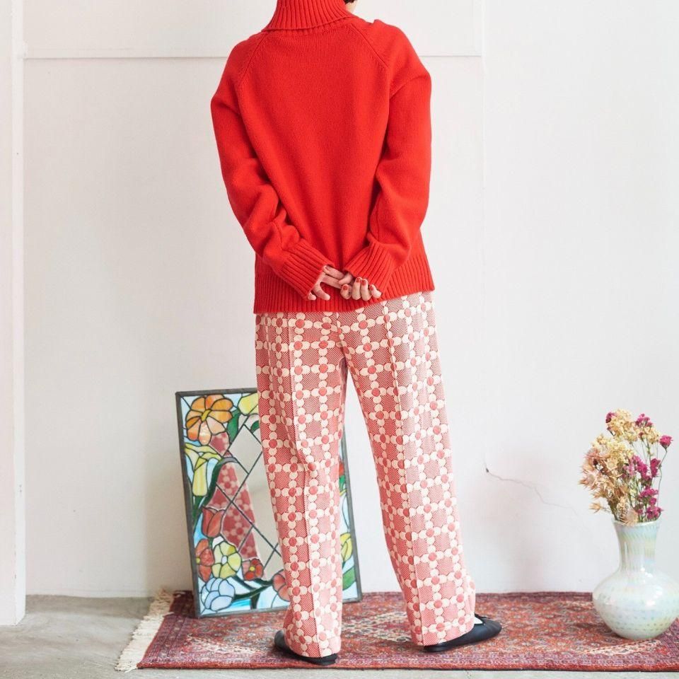 CHILD WOMAN - ＜Dot and Stripes＞花柄キルトブリスターJAQ パンツ