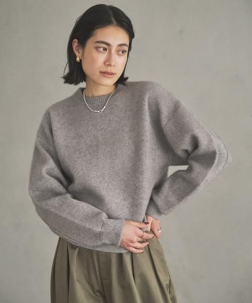 Audrey and John Wad - ラクーン混クルーネックニットプルオーバー