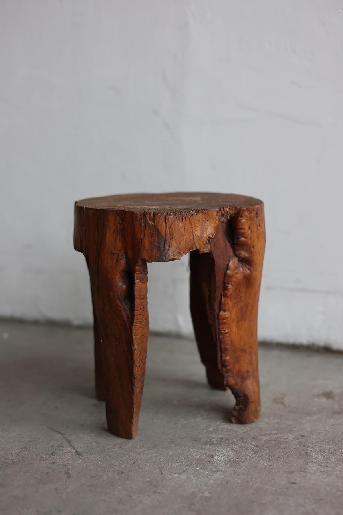 Primitive stool| アンティークスツール - Antiques & Repair eel