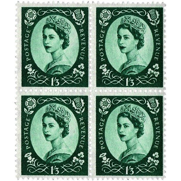 3)英国領香港 未使用切手 エリザベス女王 ¢10 x 50枚 3)英国