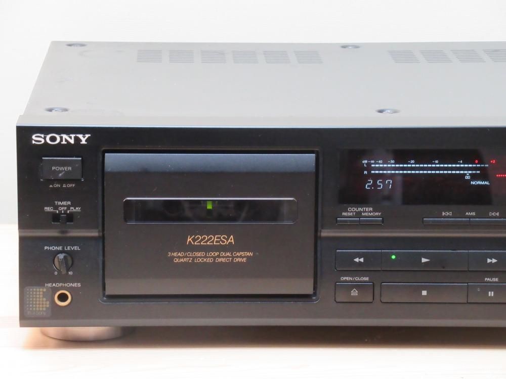 中古】 SONY カセットデッキ TC-K222ESA 【送料無料】 - 中古 カセット