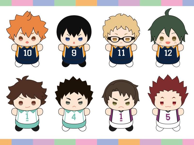 もちもちマスコットたっち ハイキュー!! vol.1（1BOX=8個入）