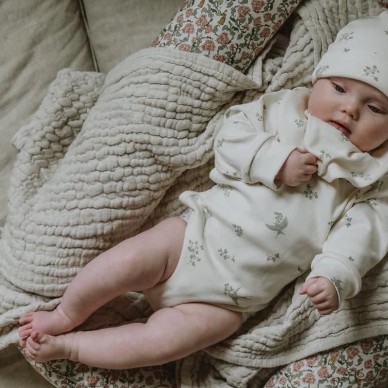 garbo&friends】 メロウブランケット Mellow Blanket Small | Kale/Lin