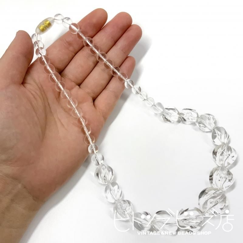 クリアネックレス - ヴィンテージビーズ通販【ヒトツブビーズ店】公式