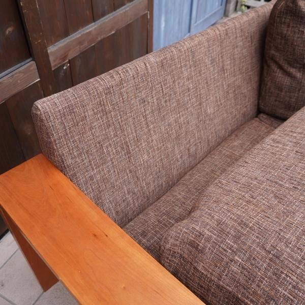 KAGURA(家具蔵)のチェリー無垢材 MODERNO(モデルノ) トリプルソファ