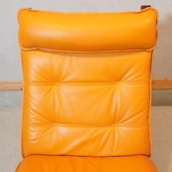 管437☆IDC大塚家具☆本革☆ハイバックチェアー☆イタリア製 管437